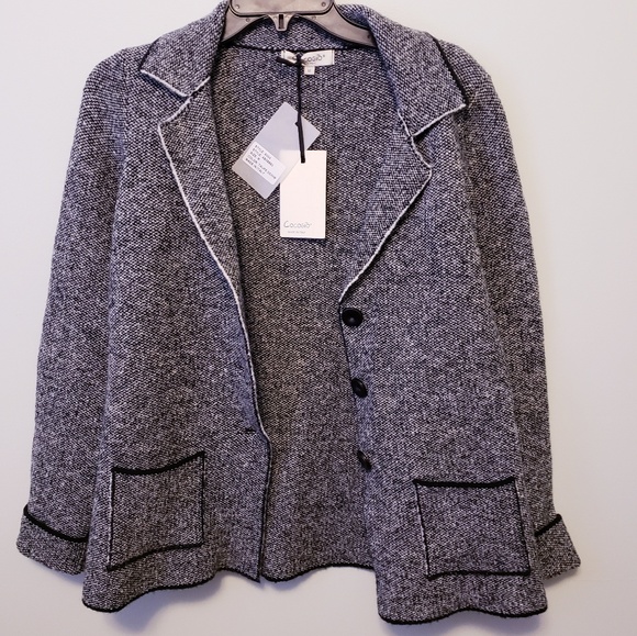 cocogio Jackets & Blazers - NWT COCOGIO Womens Wool Blend Blazer